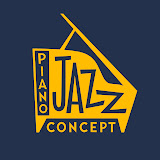 Piano Jazz Concept Logo